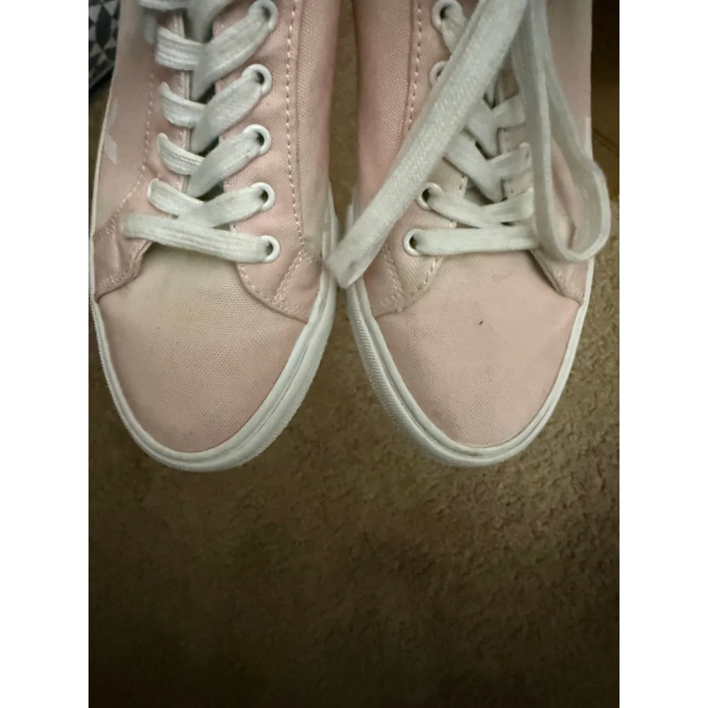 Women's Tommy Hilfiger Mightee lace up Pink Green Ombre Sneakers